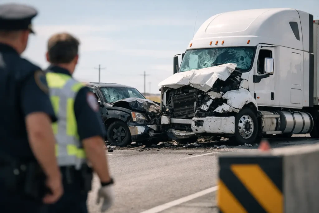 How to Handle a Truck Crash in Texas