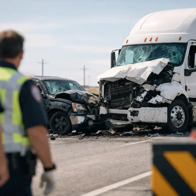 How to Handle a Truck Crash in Texas