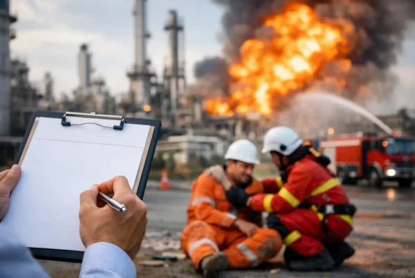 How to Report Refinery Explosion Injury