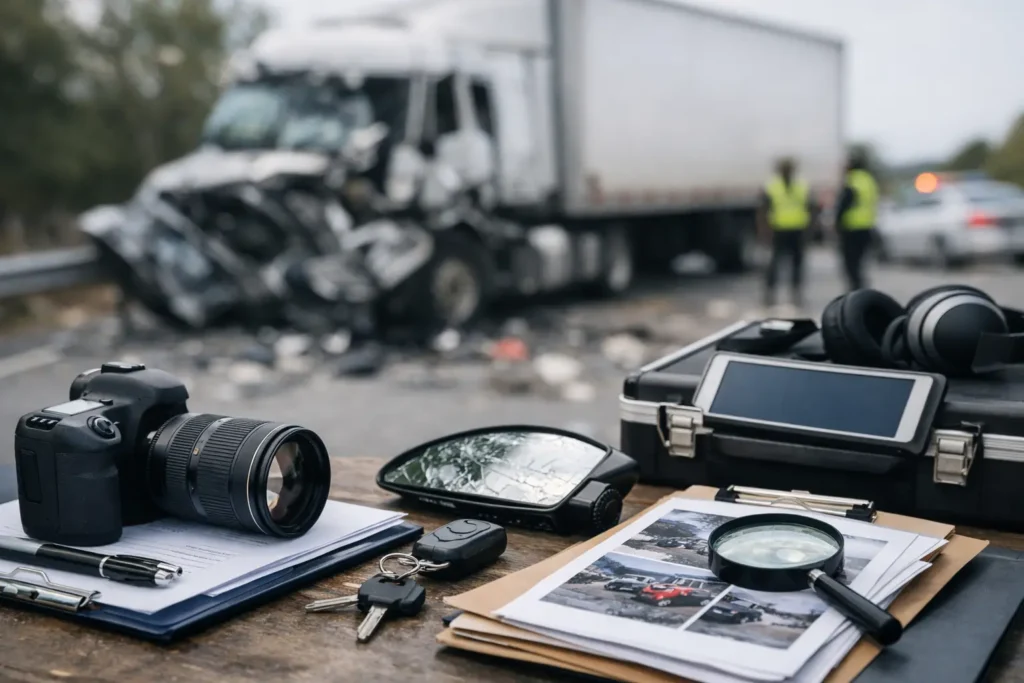Truck Accident Evidence That Can Win a Claim