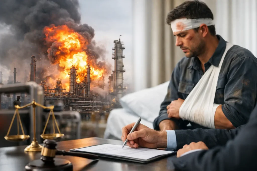 When to Hire a Refinery Explosion Injury Lawyer