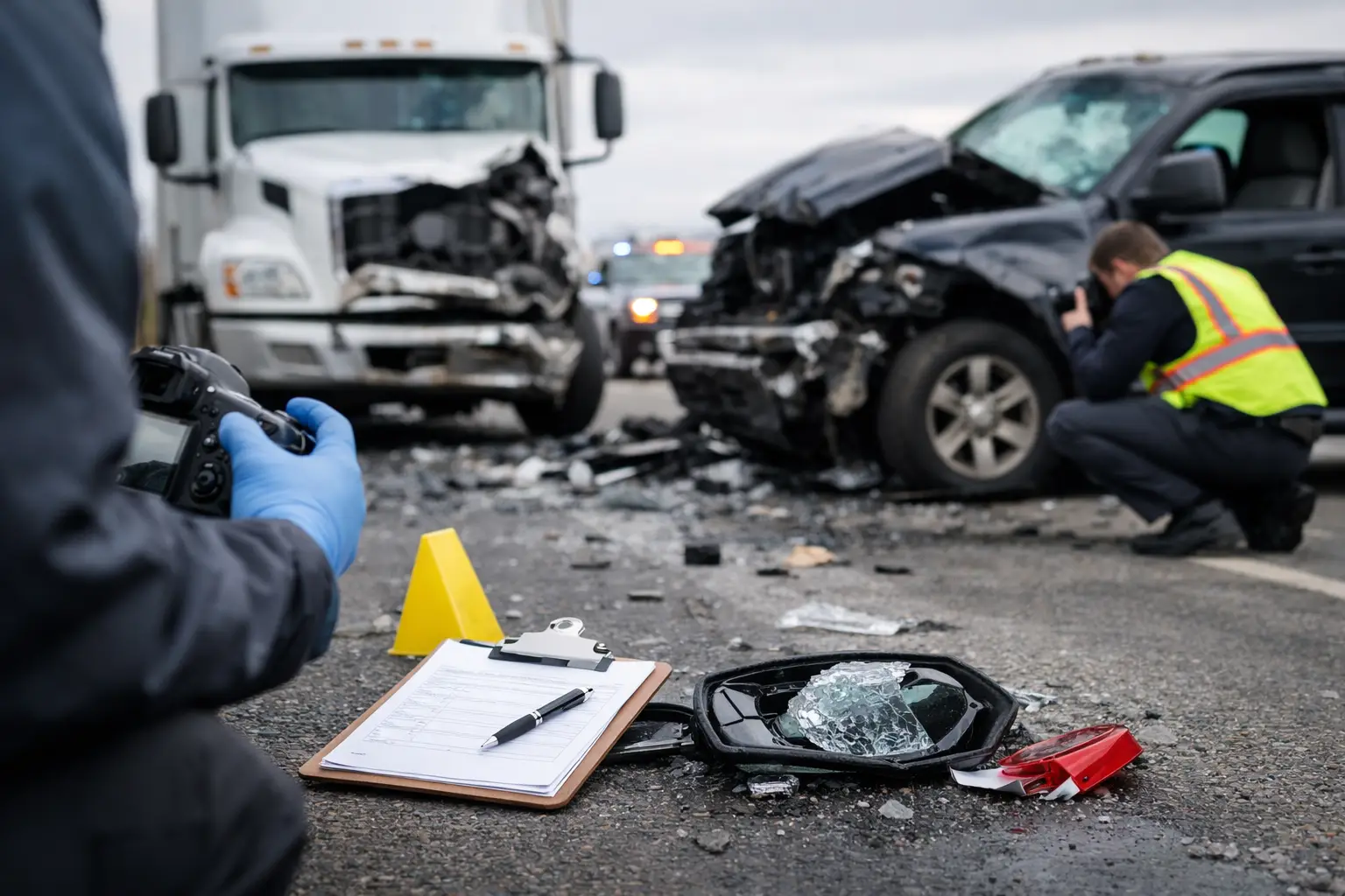 Best Evidence After a Trucking Collision