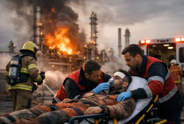 What If a Refinery Fire Caused Injuries?