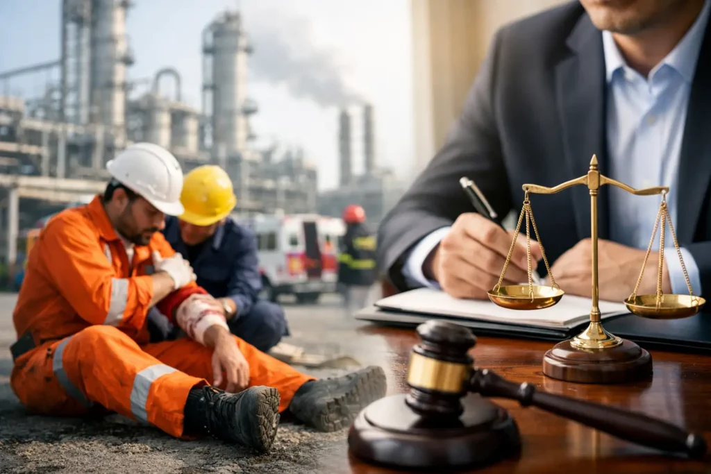 When to Call a Chemical Plant Injury Lawyer