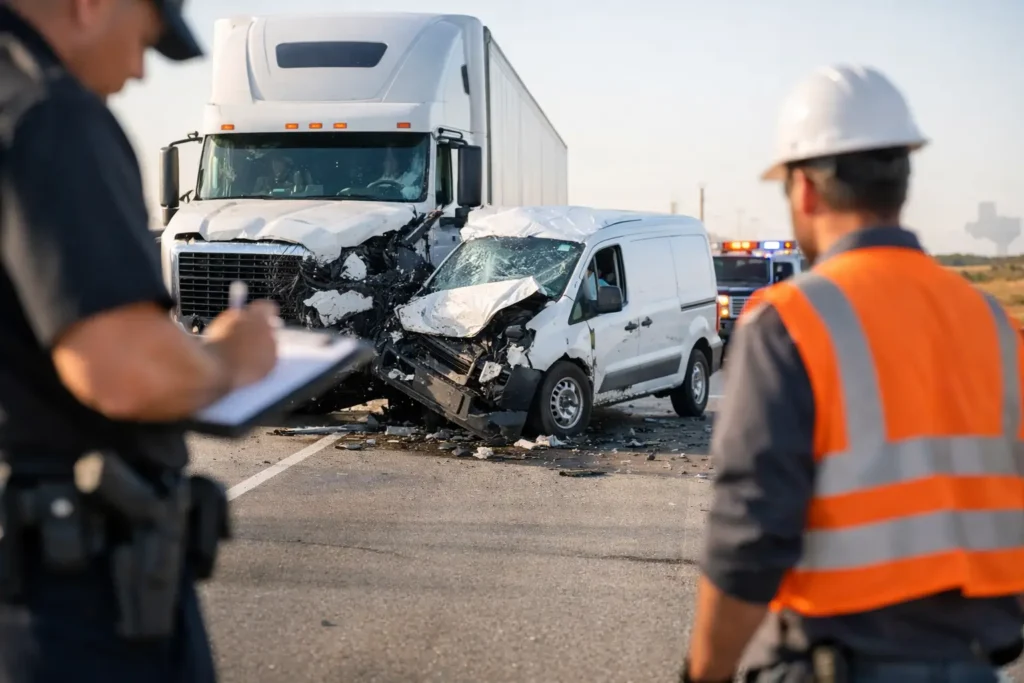 Commercial Vehicle Crash Liability in Texas